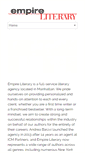 Mobile Screenshot of empireliterary.com